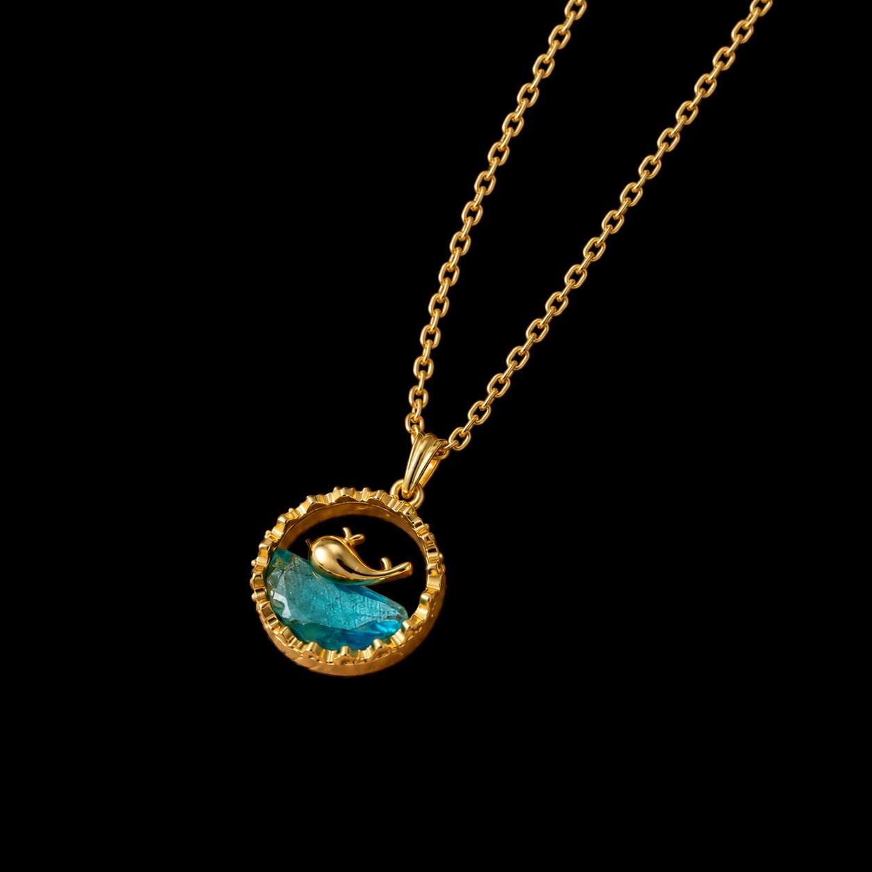 Sea fish pendant by Moonelle Official — view 1